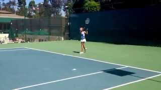 Playing tennis screenshot 3