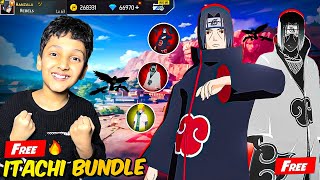 How I Got Itachi Bundle For Free In Free Fire