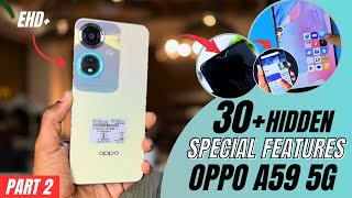 Oppo A59 5G Tips And Tricks 🔥PART-2🔥 Top 30+ Special Features | Oppo A59