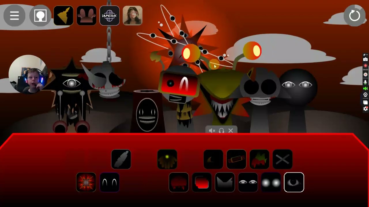 Paying Sprunki Phase 6: The Scarlet Sun. ( things are changing SOOOO much.)