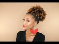 How To Restyle A Flexirod Set (Curly Puff) | MODELESQUE_NIC