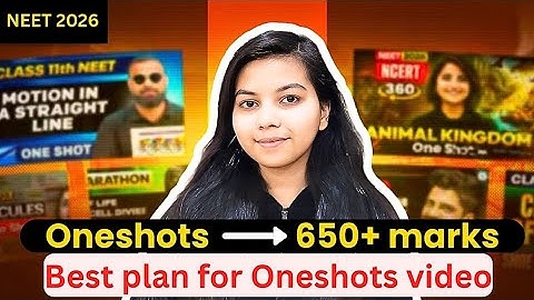 I Scored 650+ Using Only ONE-SHOTS | My Real Strategy #neet2026 #neet #pw 