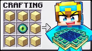 Minecraft But You Can Craft Any Structure!