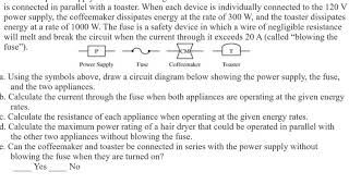 AP Physics 2 - FRQ - Circuits and Power - Series and Parallel Connection - College Board Study Guide