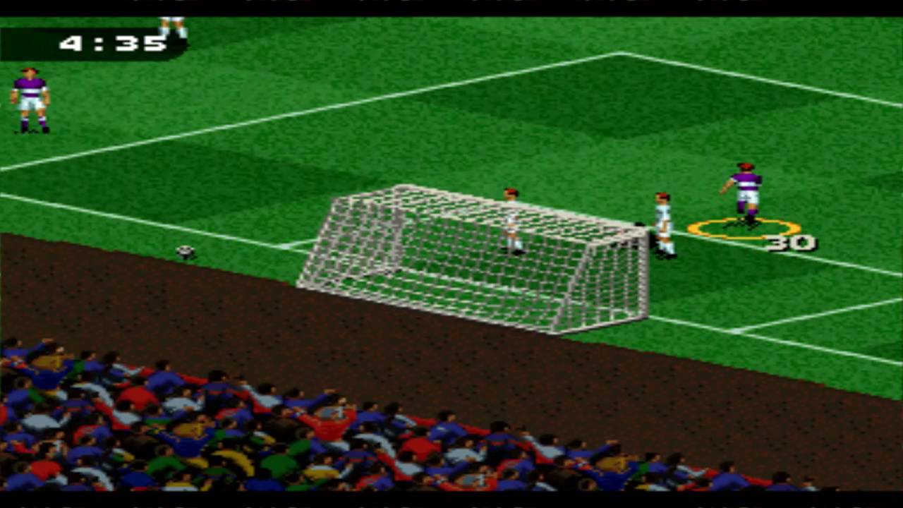 FIFA Road to World Cup 98 SNES Gameplay HD - YouTube