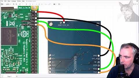 Connect SIM800C SMS Module to a Raspberry PI