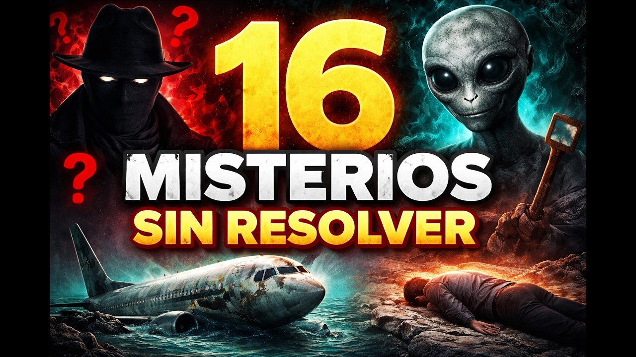 Aqui estan los 16 misterios sin resolver en 5 minutos - YouTube
