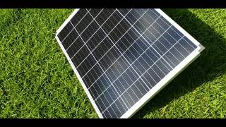 New Harbor Freight 100 Watt Monocrystalline Solar Panel (Item # 57325)