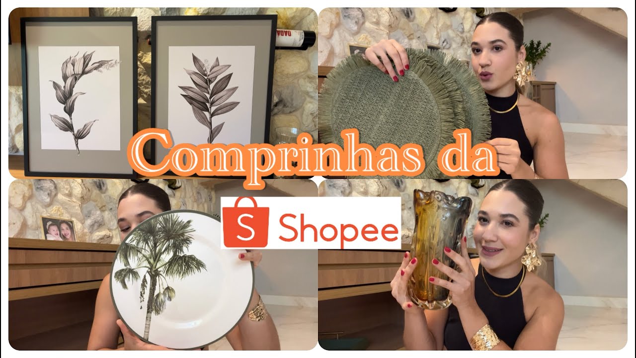 COMPRINHAS DA SHOPEE  PARA CASA | DECORAÇÃO, MESA POSTA E MUITO MAIS ♥️