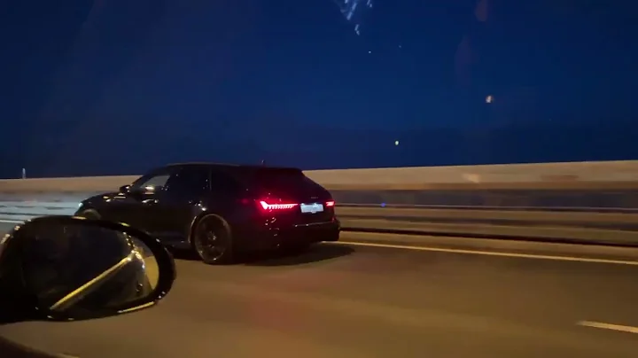 golf gti mk5 k04 + wmi vs audi rs6 c8 + downpipe run 2