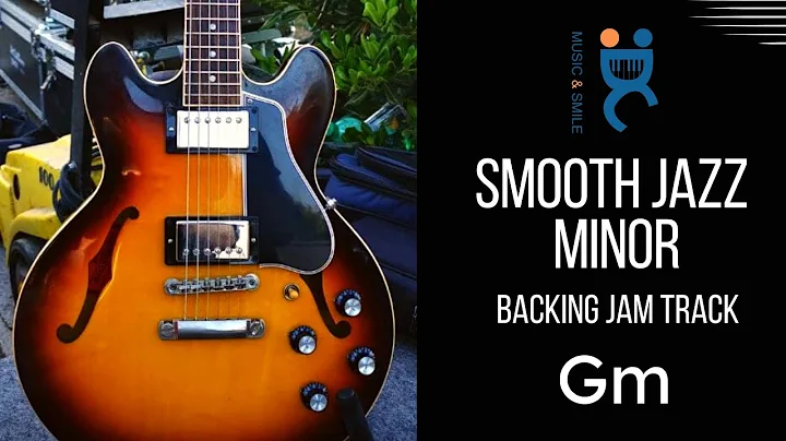 Smooth jazz minor - Backing jam track in  G minor