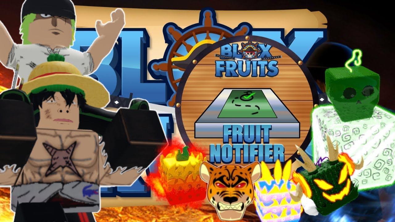 Finding Blox Fruits by using the THE FRUIT NOTIFIER!!! YouTube