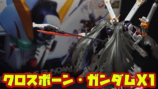 RG史上最小サイズ「RG1/144 クロスボーン・ガンダムX1」RG骨格フレームの歴史的転換点になったキットビームエフェクトと武装が豊富でコスパ最強全身に極限精密ディティール可動域抜群の傑作