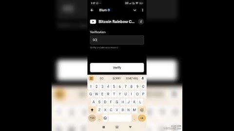 Bitcoin Rainbow Chart - BLUM Video Code