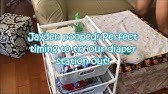 NEWBORN ORGANIZATION USING IKEA RASKOG CART - YouTube