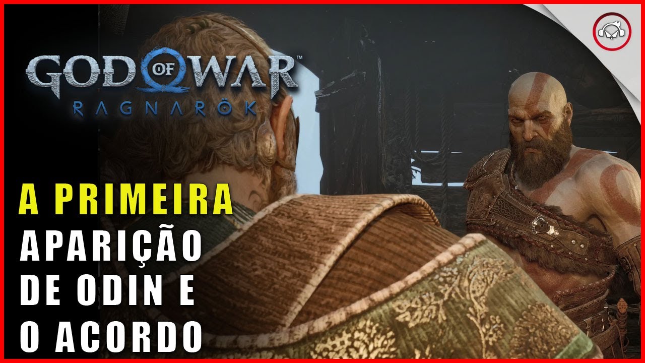 Miniatura do vídeo God of war Ragnarok, A primeira aparição de Odin e o Acordo | Super dica