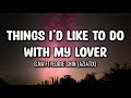 G.NA ft. Eddie Shin (AZIATIX) - Things I&#39;d Like To Do With My Lover (Lyrics)