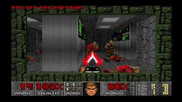 RealDOOM 0.78 alpha recording - DOOM 2 on a 25 MHz 286