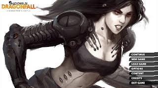 Shadowrun: Dragonfall - Director's Cut | Main Menu