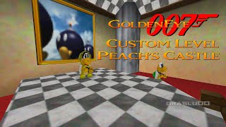 GoldenEye 007 N64  Peach's Castle  00 Agent (Custom level)