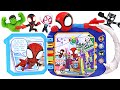 Marvel Spidey and His Amazing Friends Spider-Man Interactive Book! | DuDuPopTOY