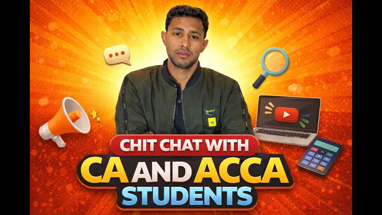 CA & ACCA students | Live chit chat & guidance - YouTube