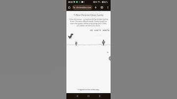 T Rex Dino game download Chrome
