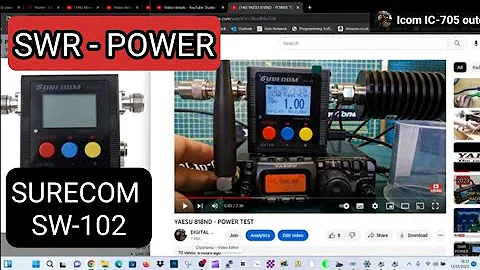 SURECOM SW-102 Power & SWR Meter