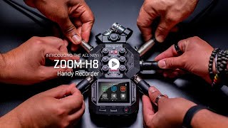 The Zoom H8 Handy Recorder