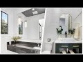 75 Mid-sized Light Wood Floor Powder Room Design Ideas You'll Love 🔴