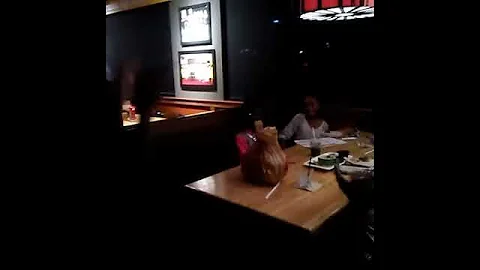 At my birthday party at Applebee's they sing Happy...