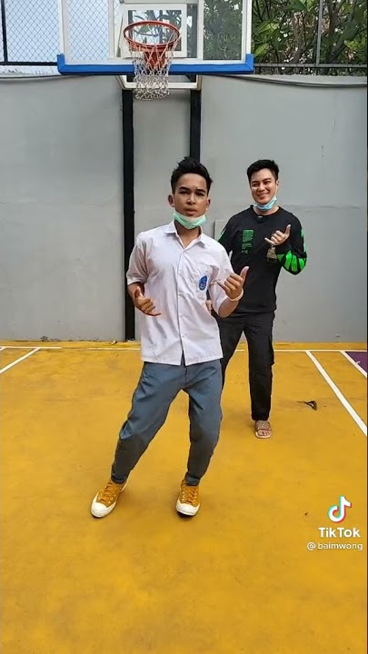 tiktok Baim joget jamet bareng Udin jamet