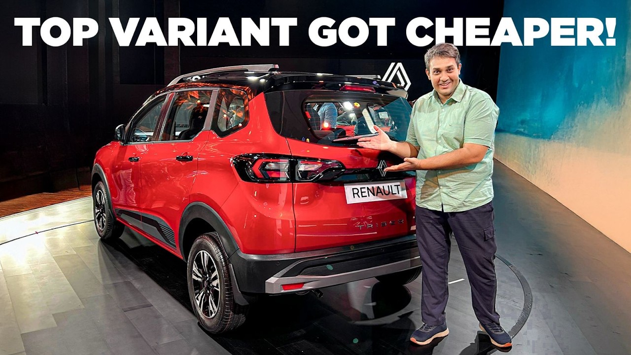 Renault Triber Facelift First Look | The Practical Family Car, Now Prettier
