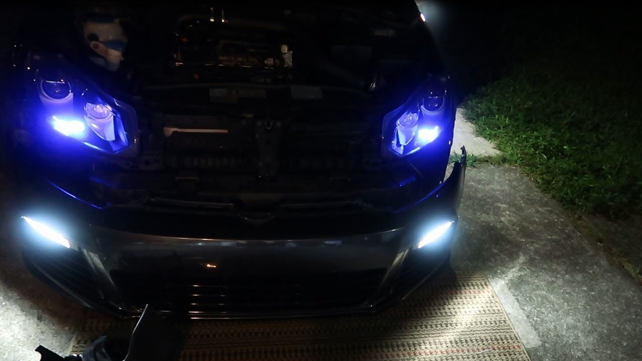 Светодиодная подсветка для самостоятельной установки на Golf R/GTI MK6