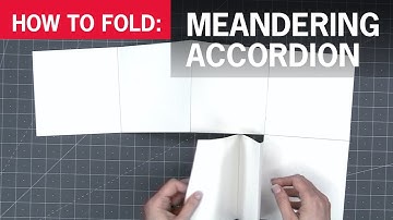 How to Fold the Meandering Accordion Fold