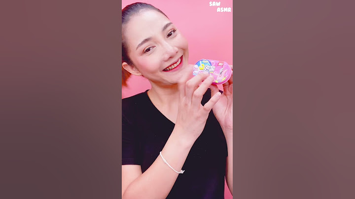 ASMR MUKBANG เสียงกิน| Edibleslime สไลม์กินได้|NO TALKING|•EATING SOUND•SAW ซอว์