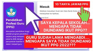 Alasan Tidak Diundang Ikut PPG Daljab 2022! 🍎