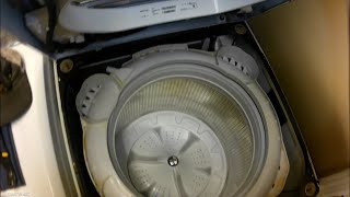 Washer sounds like an airplane taking off, Diagnosis and Repair (Bearing Replacement W10435302)
