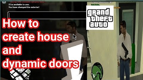 How to create house and dynamic doors in Gta samp |JhonJ Tv