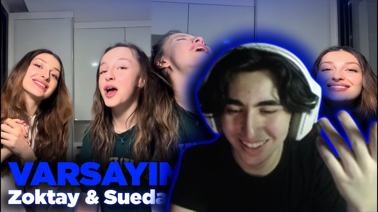 Kaphtans Zoktay ve Sueda'nın Varsayım Videosunu İzliyor! | Tiktok bahane taklit şahane