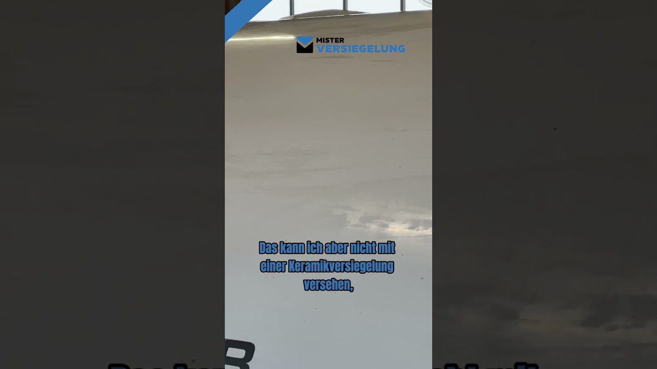 Keramikpaste um ein ausgekreidetes Wohnmobil zu neuem Glanz zu verhelfen. Teil 1