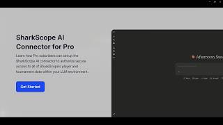 SharkScope AI Connector For Pro Users