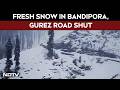 Jammu And Kashmir News | Fresh Snow In Bandipora, Gurez Road Shut