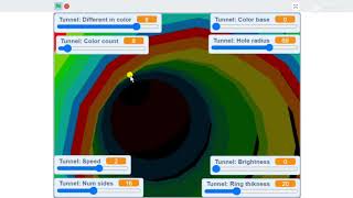 How to make a 3d tunnel in scratch (part 2)