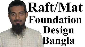 Raft or Mat Foundation Design Bangla | Part 1 #MahbubAli