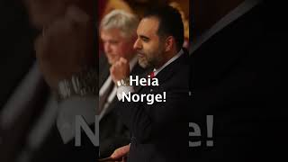 Norway MPs perform 'Viking Row' as World Cup fever grips parliament