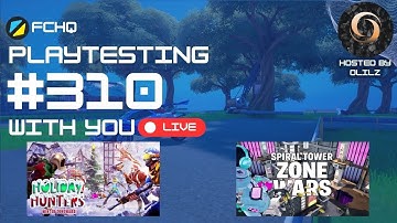 🔴 Feature Friday Week 310 | Testing UEFN Maps WITH YOU