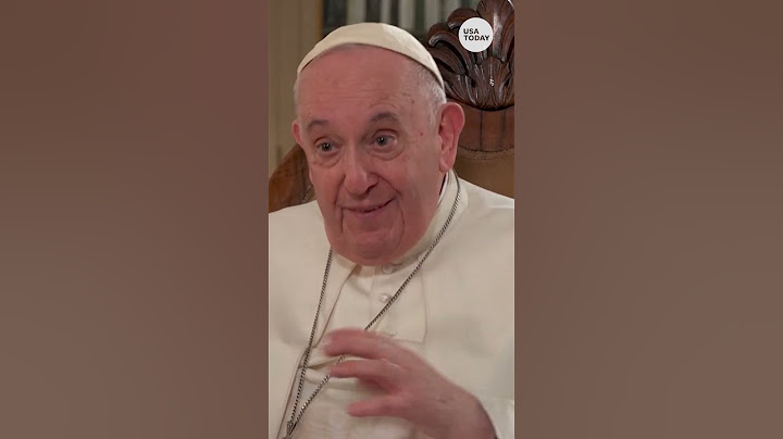 Pope Francis on homosexuality: 'Being homosexual is not a crime' | USA TODAY #Shorts