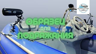 видео: Ни в чем себе не отказывать! РИБ 430 с Tohatsu MFS 30 EPTS, электроякорь Haswing и много комфорта! картинка: Ни в чем себе не отказывать! РИБ 430 с Tohatsu MFS 30 EPTS, электроякорь Haswing и много комфорта!