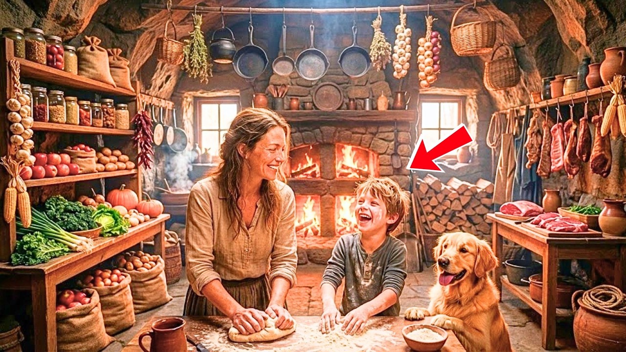 A Widow Built a Cave Shelter with Mud and Stone — Then the Valley Survived Because of Her